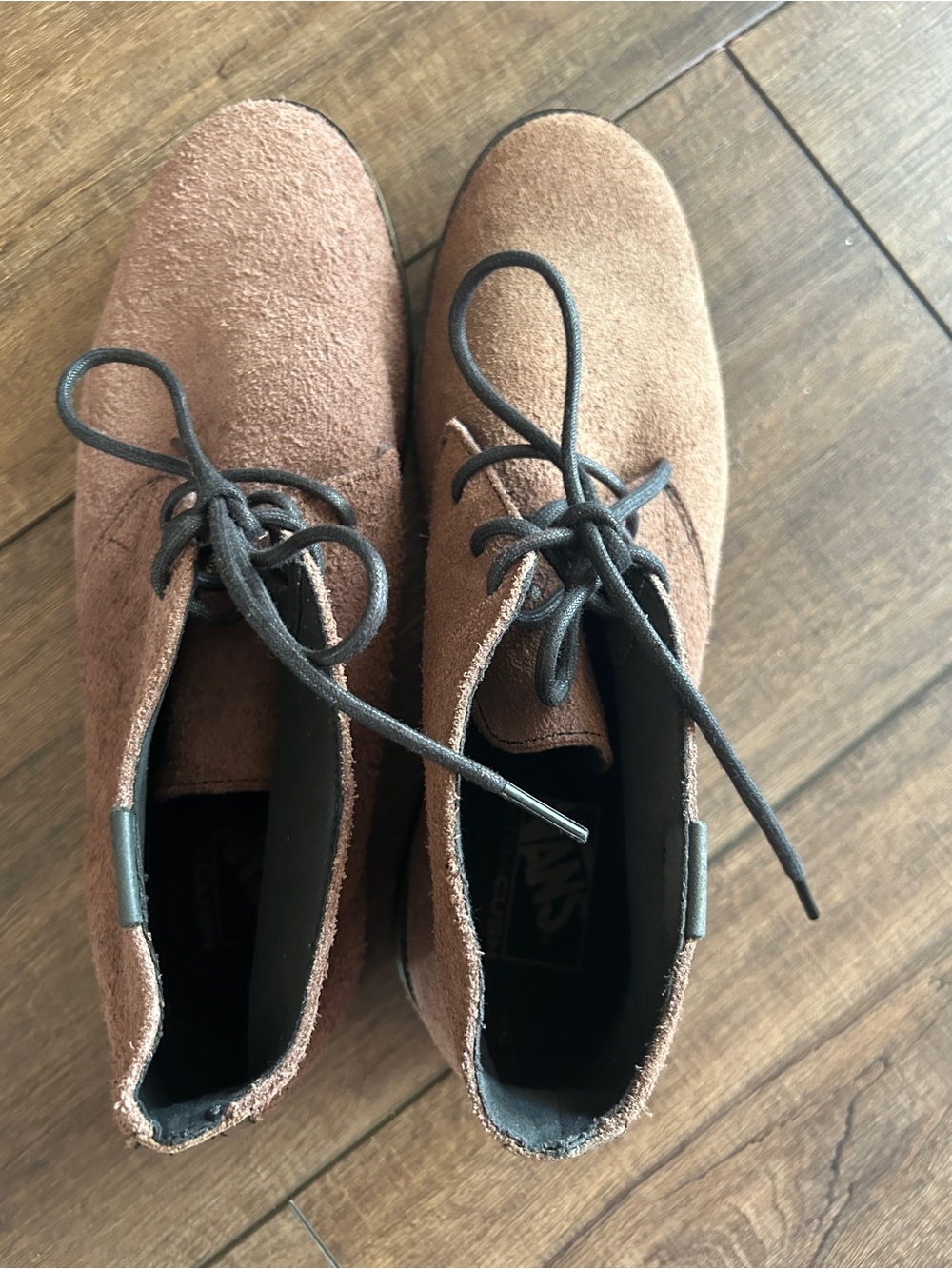 Vans Desert Chukka Brown Suede Boots - UltraCush - Men’s 10